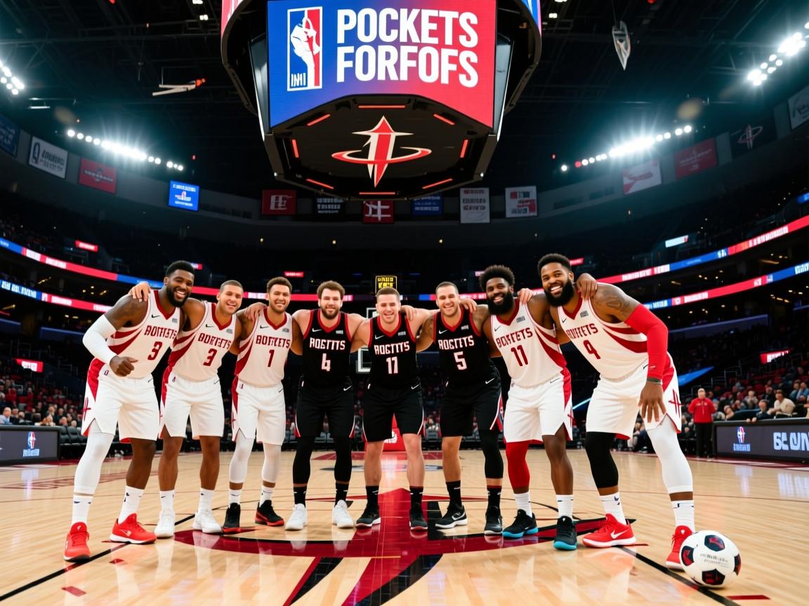 火箭队团结一致,积极备战季后赛 第2张